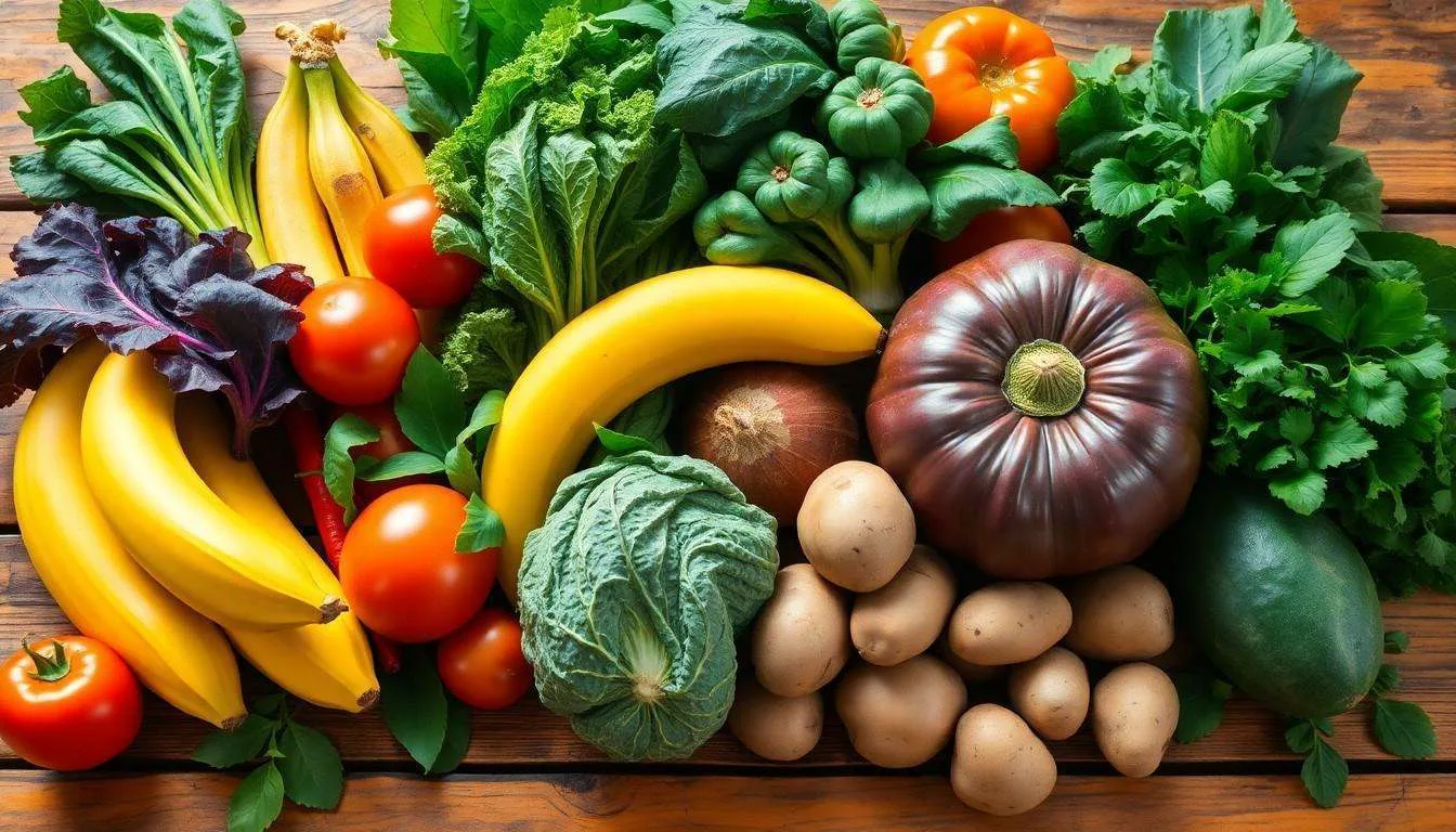 rozna zelenina na stole