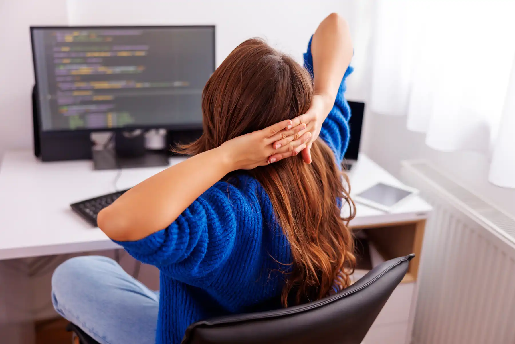 Read more about the article Ako správne sedieť v kancelárii?